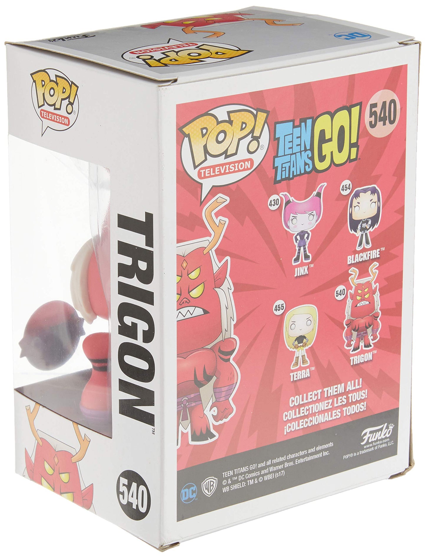 Funko Pop! 14966 Teen Titans Go! Trigon #540 Toys R’ Us Exclusive