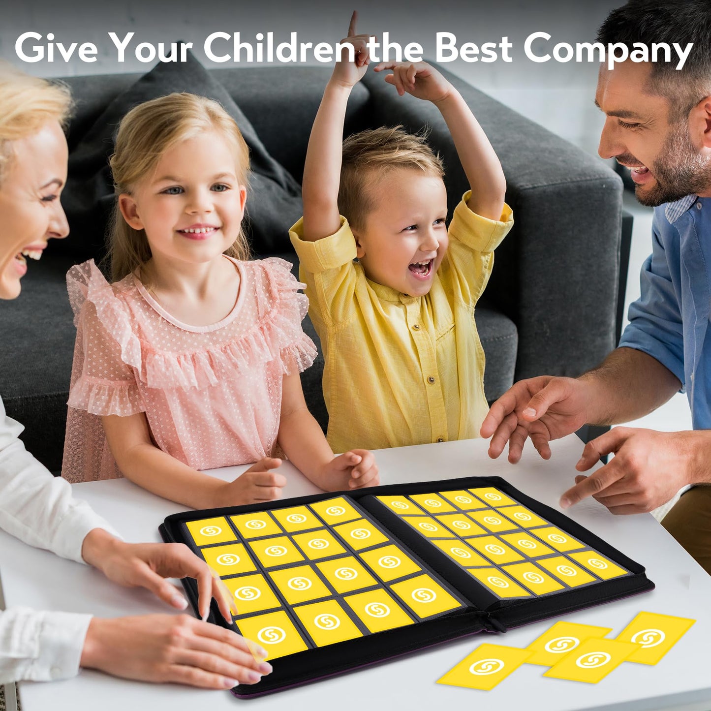 1000+ Pockets Trading Card Binder  enhanced 16 Pocket Card Binder  Ringless Side Loading Collection Album Holder Folders for MTG  TCG  Game Cards & Sports Cards (Yellow)