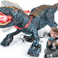 Lozadia Remote Control Dinosaur Toys for Kids 3-5 5-7 8-12 yr  Large T-Rex Dinosaur Toys with 360 Swaying Head  Mist Spray & Roar  Realistic Walking Robot Dino Toy  Best Birthday Gifts for Boys Girls