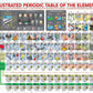 Eurographics (Eurhr) Illustrated Periodic Table Of The Elements 500Piece Puzzle 500Piece Jigsaw Puzzle, Multicoloured (6500-5355