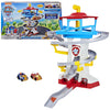 Paw Patrol Adventure Bay Lookout Tower Playset With 2 Die-Cast 1:55 Vehicles (Chase And Marshall): Twin Track Rescue Way 25 Pc S