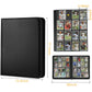 Trading Card Binder 16 Pocket  GERMUN PU Cover Card Binder for 1000+ Cards  enhanced Trading Card Holder Folders  Double Sided Pocket Card Album for MTG  TCG (Carbon Black)