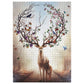 Color Reindeer Jigsaw Puzzles 1000 Pieces For Adults, Color Reindeer Puzzle, Impossible Difficult Challenge Puzzle,Jigsaw Puzzle