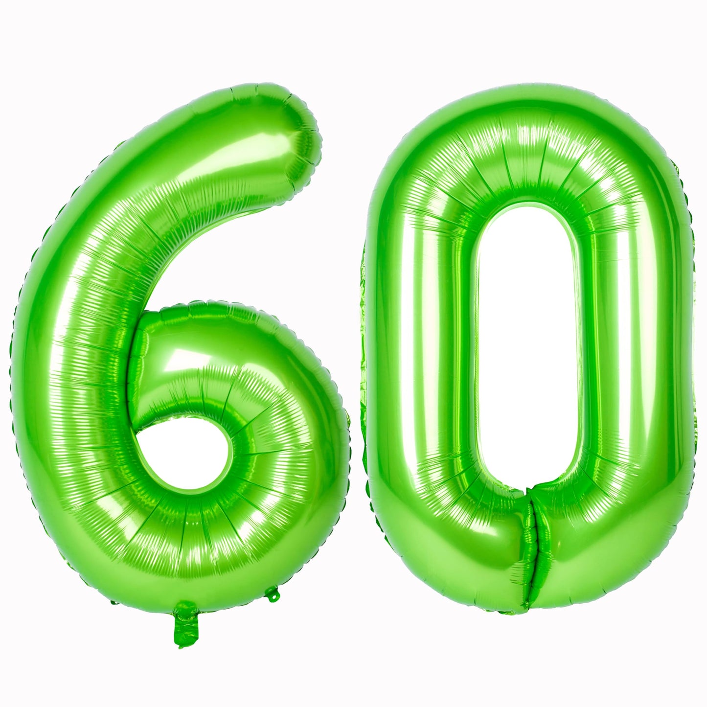 Number Balloons 40 Inch Green Birthday Party Decorations 60St Digital Jumbo Helium Foil Mylar Balloon