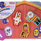 Little Tikes Baby Bum Musical Wooden Puzzle  Farm Pack, Multicolor