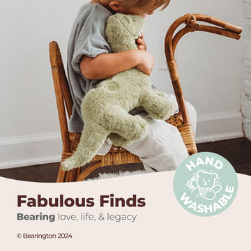 Bearington Denny The Brontosaurus Dino Plush, 11.5 Inch Dinosaur Stuffed Animal