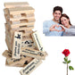 Spanish Adults Blocks Tower Game for Couples Espaol Valentine Night Date Stacking Board Game for Lovers
