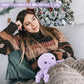 Suzzipals Microwavable & Coolable Octopus Plush, Lavender Octopus Stuffed Animals, Microwave Heating Pad Plushies For Soothing &