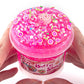 Pink Clear Bingsu Slime, Non-Sticky Glimmer Crunchy Slime, Slime Party Favors For Girls And Boys Ages 8-12, Slime Sensory Toys,