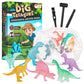 Dinosaurs Dig Kit Digging Set, Educational Diy Toys Science Kit-Dig Up Unique Real Dinosaurs, Geology Archaeology Gifts For Boys
