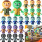 VioraWhite 60 Pcs Halloween Mini Zombies Figurines Tiny Zombies Figures to Hide and Seek Little Statue for Spooky Haunted House 