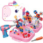Cable World Space Theme Creative Drill Set  2In1 3D Building Blocks & 2D Puzzle  Stem Educational Construction Toy With Scre