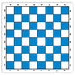 WE Games Mousepad Chess Board 20 in. Blue Color with Classic Design - enhanced Tournament Chess Mat  Perfect Travel Chess Board for mature-themeds