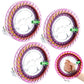 Aoriher 3 Pcs Kite String With Reel 7 Inch Dia Kite Reel Winder Grip Wheel With Flying Line String Flying Tools With Lock For Ki