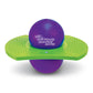 Geospace Original Led Air Pogo Jumper Deluxe With Motion-Activated Lights, Indoor Or Outdoor Trick Bounce Board For Boys, Girls, Teens Ages 6+ Or Up To 160 Lbs, Pump Included (Purple/Green)