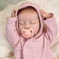 Enjoyin Lifelike Reborn Baby Dolls 17 inches Realistic Baby Dolls with Accessories Includes Pacifier and Fabric Diaper, Soft Bod