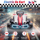 Electric Go Kart With Adjustable Seat, 24V 9Ah Drift Kart With Dual 200W Motors, Crazy Go Cart For Kids Ages 6-12, Licensed Bmw,