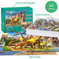 Dinosaur Puzzles For Kids Ages 4-8 Year Old - World Of Huge Dinosaurs,2 Packs 60 Pieces Jigsaw Puzzle For Toddler Children Learning Educational Puzzles Toys For Boys And Girls.