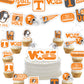 Tennessee Party Supplies (42 Pieces) For University Of Tennessee Graduation, Tailgating And Birthday Party Decorations With Tenn