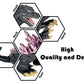 Twcare Set Of 4 Godzilla Toys Movable Joint Action Figures King Of The Monsters Burning Heisei Mecha Ghidorah Pack Plastic Mini Dinosaur Birthday Kids Cake Toppers Package