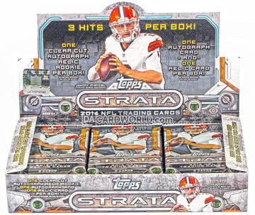 Topps 2014 Strata Nfl Trading Cards Hobby Box