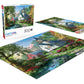 Buffalo Games 500 Piece Jigsaw Puzzle - Little White Chapel, Large, Cardboard, Multicolor, Model 33271, Ideal for Game Nights