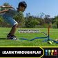Stomp Rocket Jr Multi-Color Rocket Launcher For Kids, 8 Rockets - Fun Outdoor Kids Gifts For Boys & Girls - Stem Toy Foam Blaste