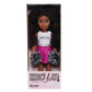 Just Play Hbcyou Cheer Captain Alyssa 18-Inch Doll & Accessories, Curly Hair, Medium Brown Skin Tone, Designed And Developed By Purpose Toys