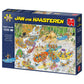 Jan van Haasteren Jumbo Wild Water Rafting Jigsaw Puzzle, 1500 Pieces, Model 19015