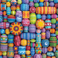 Ravensburger 500 Piece Jigsaw Puzzle - Happy Beads, Multicolor, Cardboard, Model 80695, Handcrafted in Germany