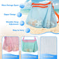 Lidago Beach Toy Set Include 2 Mesh Shovels And 2 Beach Mesh Bags,Kids Sand Sifter For Shells Collecting
