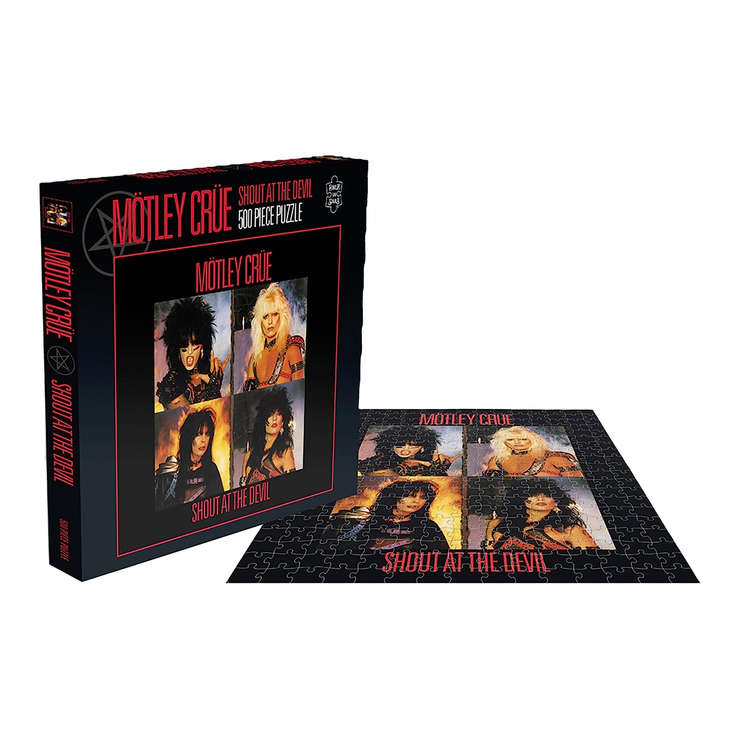 Motley Crue Shout At The Devil (500 Piece Jigsaw Puzzle)
