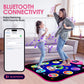 OMOZOMBB Gifts for 7 Year Old Girl Toys Age 6-8 Electronic Dance Pad with Light-up 8 Button Bluetooth Music Dance Mat with 5 Gam
