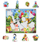 Just Smarty Happy Birthday Puzzles For Toddlers 1-3 | 19 Pieces Mini Puzzles | Birthday Puzzle For Boys And Girls | Preschool Puzzles | Kids Puzzles | 3-5 Years Toddler Birthday Gift | Shaped Puzzles
