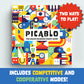 Picablo - The Shape Drawing Family Game, Fun For All Skill Levels, Party, Art, Sketch, Board Game For 2-8 Players, Competitive And Collaborative, Focused On Creativity And Teamwork