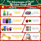 Christmas Color Dough Sets for Kids Ages 4-8, DIY Clay Sets for Kids Ages 2-4 Dough Kit Toys Christmas Crafts for Kids Education