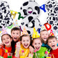 Cow Print Number 8 Balloon, Large 40 Inch Cow Number Birthday Balloons, Foil Mylar Number 8 Balloons For 8 Year Old Birthday Par