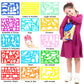 Drawing Stencils Set For Kids (55 Piece) - Arts And Crafts Set For Girls & Boys - Christmas & Birthday Gifts For Kids 4 5 6 7 8 9+ Year Old - Ideal Creativity Kit & Travel Activity With 300+ Shapes