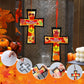 Chiisong 24 Sets Fall Blessings Crafts Kit DIY Tissue Paper Sign Crafts for Back to School Fall Harvest Thanksgiving Religious C