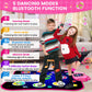 JAMLAMQ Pink Dance Mat Toys for Ages 5-12, Bluetooth Electronic Dance Pad for Kids, Perfect Birthday Gifts for Girls