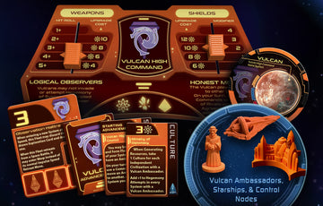 Star Trek Ascendancy: Vulcan High Command Player Expansion Set