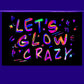 Ralxion Glow In The Dark Party Supplies Neon Party Backdrop Glow Party Supplies And Decorations Let'S Glow Backdrop Blacklight R
