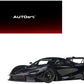 Mclaren 720S Gt3 Gloss Black 1/18 Model Car By Autoart