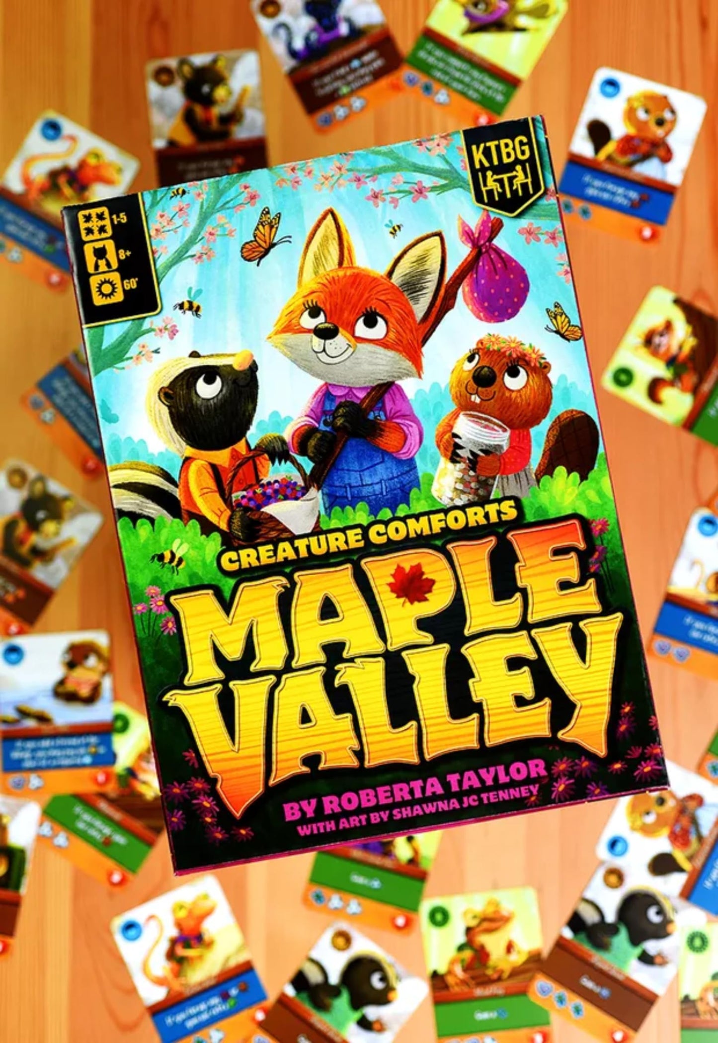 Maple Valley Base Game By Ktbg, Strategy Board Game