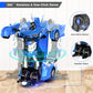 Desuccus Remote Control Car, Transform Robot RC Car for Kids, 2.4Ghz 1:18 Scale Model Racing Car with One-Button Deformation, 36