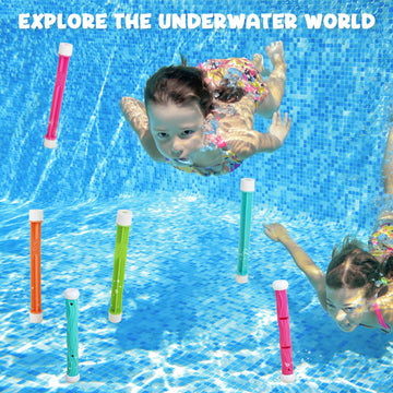Pool Toys For Kids Ages 4-8, Underwater Training Diving Toys Set, Swimming Pool Toys For Kids Ages 8-12 For Fun Water Toys Games