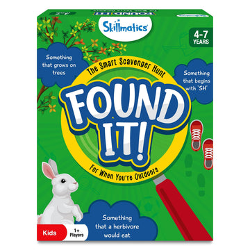 Skillmatics Card Game - Found It Outdoor, Scavenger Hunt For Kids, Boys, Girls, & Families Who Love Board Games Educational Toys, Gifts Ages 4, 5, 6, 7