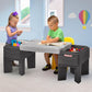 Simplay3 Indoor Outdoor Sand And Water Sensory Activity Table For Toddlers, Kids All-Purpose Table With Lid And Built-In Storage