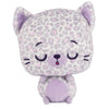 GUND Drops  Gina Spots  Expressive enhanced Stuffed Animal Soft Plush Pet  Purple Leopard  6 
