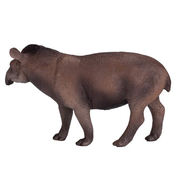 Mojo Brazilian Tapir Realistic International Wildlife Hand Painted Toy Figurine, Brown